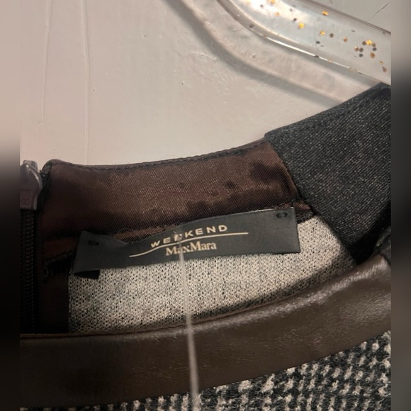 Weekend Max Mara Sheath
Gray Long Sleeve Wool  Romina Jersey Dress Size S $478 - Picture 3 of 7